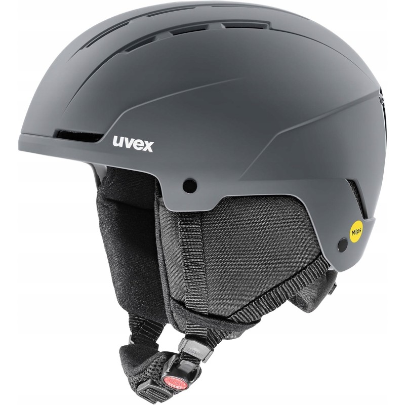 Kask narciarski Uvex Glance Mips Rhino Matt L 58-62cm Szary