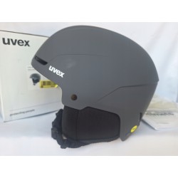 Kask narciarski Uvex Glance Mips Rhino Matt L 58-62cm Szary
