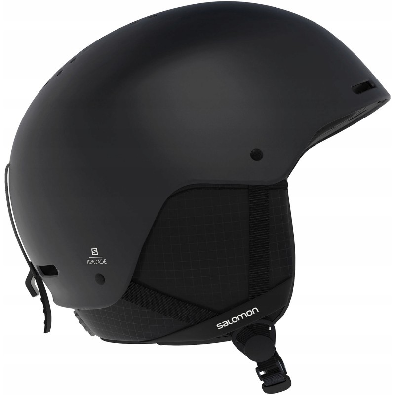 Outlet Kask Narciarski Salomon Brigade w rozmiarze L 59-62 matowy czarny