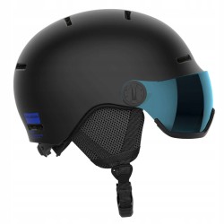 Kask narciarski SALOMON ORKA VISOR FLS BLUE r.53-56 cm S/M Czarny