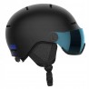 Kask narciarski SALOMON ORKA VISOR FLS BLUE r.53-56 cm S/M Czarny