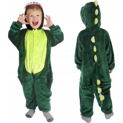 Outlet DINOZAUR STRÓJ PRZEBRANIE KOSTIUM PIDŻAMA KIGURUMI DZIECI SMOK