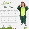 Outlet DINOZAUR STRÓJ PRZEBRANIE KOSTIUM PIDŻAMA KIGURUMI DZIECI SMOK