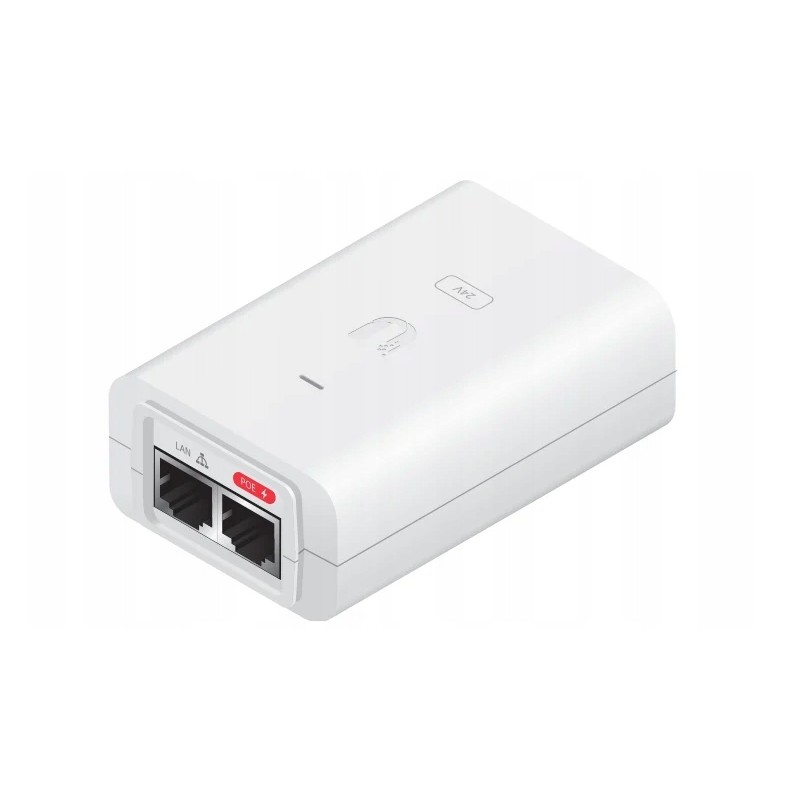 Outlet Ubiquiti Networks POE-24-12W-WH adapter PoE 24 V moc rzeczywista 12W Outlet Ubiquiti Networks POE-24-12W-WH adapter PoE 24 V moc rzeczywista 12W