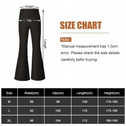 Outlet Męskie Spodnie Dzwony Vintage 60s/70s Slim Flare Roz.L Czarny