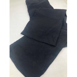 Outlet Męskie Spodnie Dzwony Vintage 60s/70s Slim Flare Roz.L Czarny