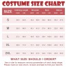 Damski Strój przebranie Gdzie jest Wally na karnawał i Halloween XL