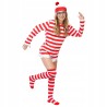 Damski Strój przebranie Gdzie jest Wally na karnawał i Halloween XL