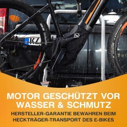 Outlet Pokrowiec rowerowy na tarcze przerzutek/silnik Wheeloo czarny