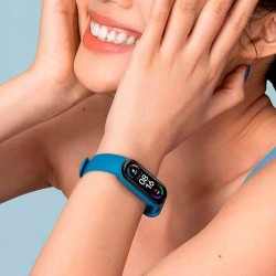 USZKODZONY Smartband Xiaomi Mi Band 6 Sportowy zegarek BT 5.0 Czarny