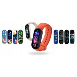 USZKODZONY Smartband Xiaomi Mi Band 6 Sportowy zegarek BT 5.0 Czarny