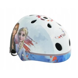 Kask rowerowy DISNEY Kraina Lodu II rozmiar S 53-55 matowy biały