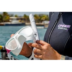 Outlet Maska do nurkowania okulary Cressi Calibro Anti-Fog niebieski