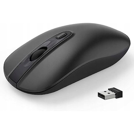 Cimetech Bezprzewodowa mysz komputerowa USB czarny