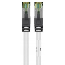 Outlet Patchcord S/FTP Goobay RJ45 3 m szary Cat 8.1 standard 25/40G Base-T