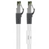 Outlet Patchcord S/FTP Goobay RJ45 3 m szary Cat 8.1 standard 25/40G Base-T