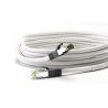 Outlet Patchcord S/FTP Goobay RJ45 3 m szary Cat 8.1 standard 25/40G Base-T