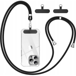 Outlet Caslord Smycz na telefon 1,6 m regulowany 2 wytrzymałymi naszywkami