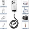 Outlet Caslord Smycz na telefon 1,6 m regulowany 2 wytrzymałymi naszywkami