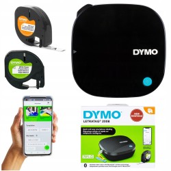 Outlet Drukarka etykiet Dymo LetraTag 200B Bluetooth z taśmą 12mm
