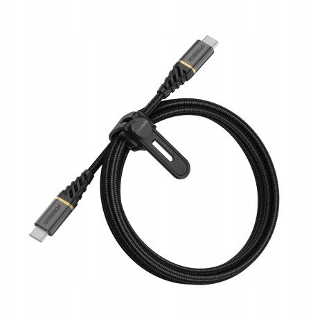 Outlet Otterbox Kabel USB-C do USB-C 1m szybkie ładowanie czarny nylonowy