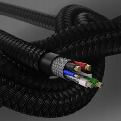 Outlet Otterbox Kabel USB-C do USB-C 1m szybkie ładowanie czarny nylonowy