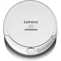Outlet Lenco Discman CD-201S Odtwarzacz CD MP3 z Antishock + słuchawki