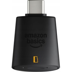 Outlet G0650 Amazon Basics Micro SD Card Reader USB-C 3.0 200 MB/S Czarny