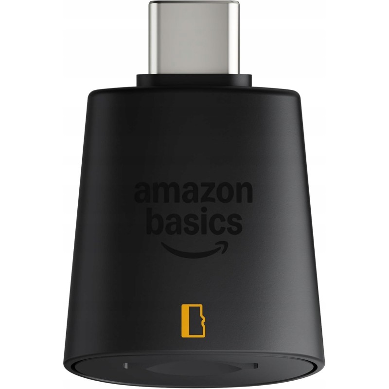 Outlet G0650 Amazon Basics Micro SD Card Reader USB-C 3.0 200 MB/S Czarny