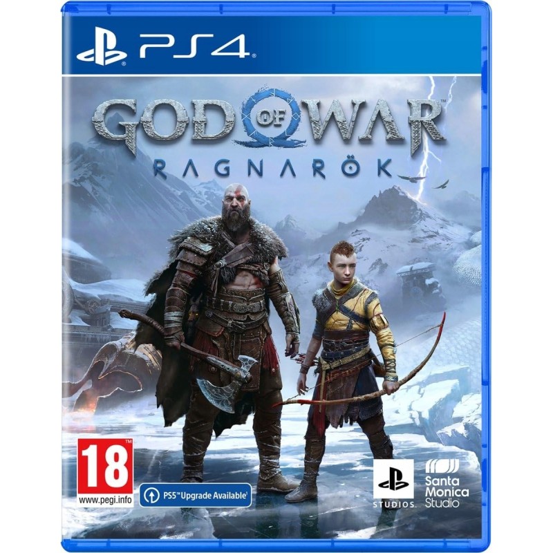 Outlet God of War Ragnarök PS4 Pudełkowa Wersja PEGI 18