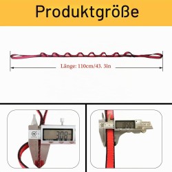 Outlet Taśma Przedłużająca do Hamaka Jogi FOSER Daisy Chain 2szt. Szary