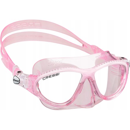 Outlet Maska do nurkowania okulary Cressi Moon Kid różowy