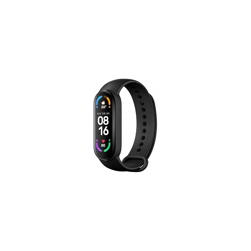 USZKODZONY Opaska Mi Smart Band 6 1,56" AMOLED 5 ATM 125 mAh BT Czarna