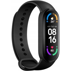 USZKODZONY Opaska Mi Smart Band 6 1,56" AMOLED 5 ATM 125 mAh BT Czarna