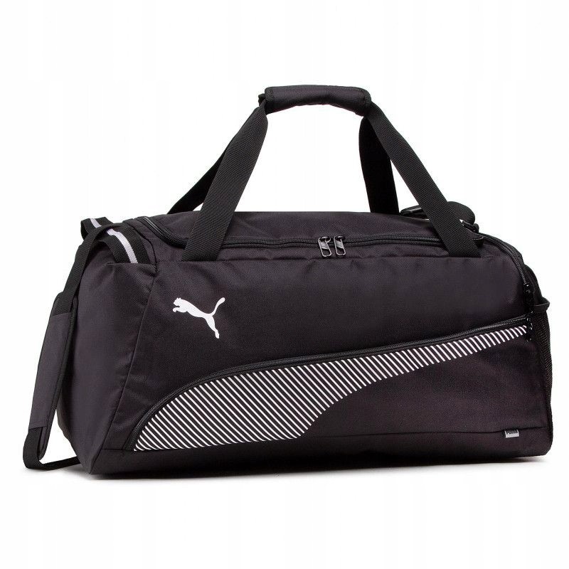 Outlet Puma duża sportowa torba poliester logo 59 x 25 x 31 cm czarny OPIS