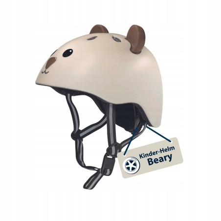 Outlet Kask rowerowy dziecięcy Hudora Beary z uszkami r. XXS/XS 48-52 cm