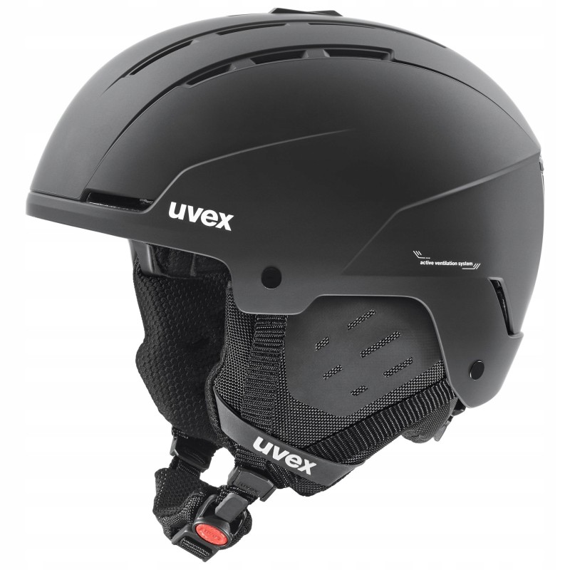 Kask narciarski Uvex Stance regulowany z wentylacją r. 54-58 cm czarny