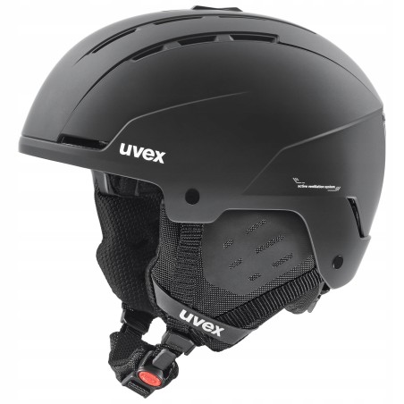 Kask narciarski Uvex Stance regulowany z wentylacją r. 54-58 cm czarny