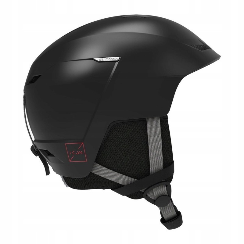 Outlet Damski Kask narciarski Salomon Icon LT Access S 53-56cm Czarny
