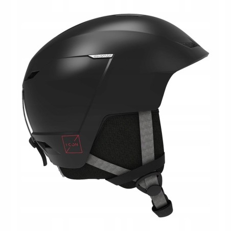 Outlet Damski Kask narciarski Salomon Icon LT Access S 53-56cm Czarny