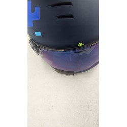 Outlet Kask narciarski dziecięcy Uvex Rocket Jr Visor S 51-55cm Matowy