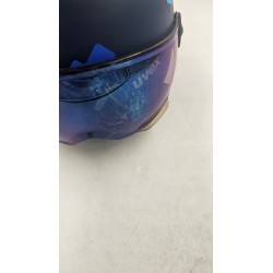 Outlet Kask narciarski dziecięcy Uvex Rocket Jr Visor S 51-55cm Matowy