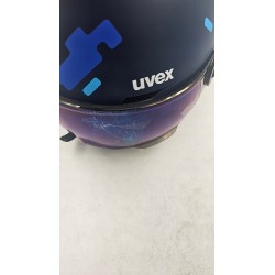 Outlet Kask narciarski dziecięcy Uvex Rocket Jr Visor S 51-55cm Matowy