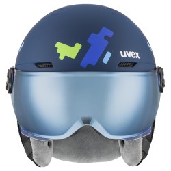 Outlet Kask narciarski dziecięcy Uvex Rocket Jr Visor S 51-55cm Matowy