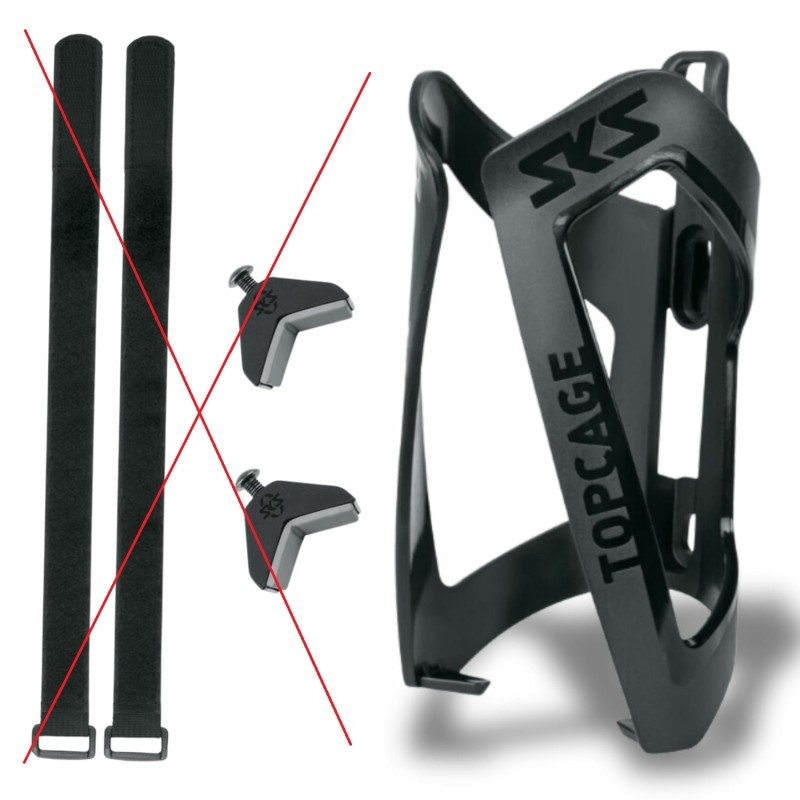 Outlet Adapter Koszyka Bidonu SKS Anywhere Uchwyt na Rower Czarny