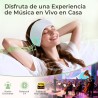 Outlet Opaska sportowa z słuchawkami Bluetooth 5.4 i mikrofonem, zielona