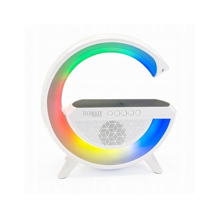 Outlet Głośnik Bluetooth Technaxx TX-264 LED Nocna lampka ładowanie