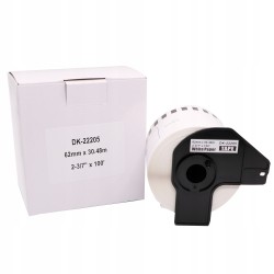 Outlet Drukarka etykiet samoprzylepnych Brother QL-700 QL700RF1 + 2 taśmy