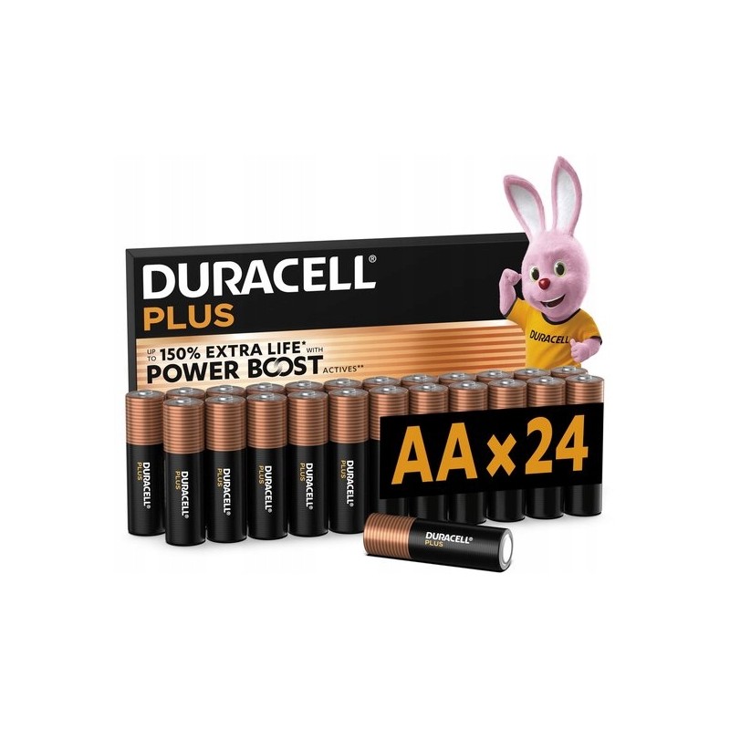 Outlet Bateria alkaliczna Duracell AA (R6) 23 szt.