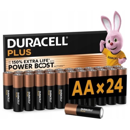 Outlet Bateria alkaliczna Duracell AA (R6) 23 szt.